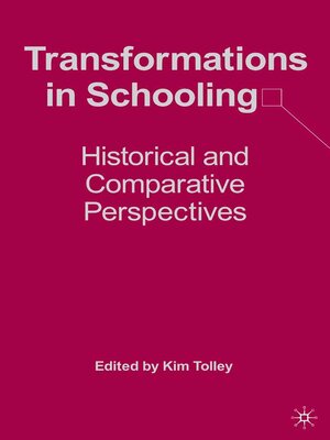 cover image of Transformations in Schooling